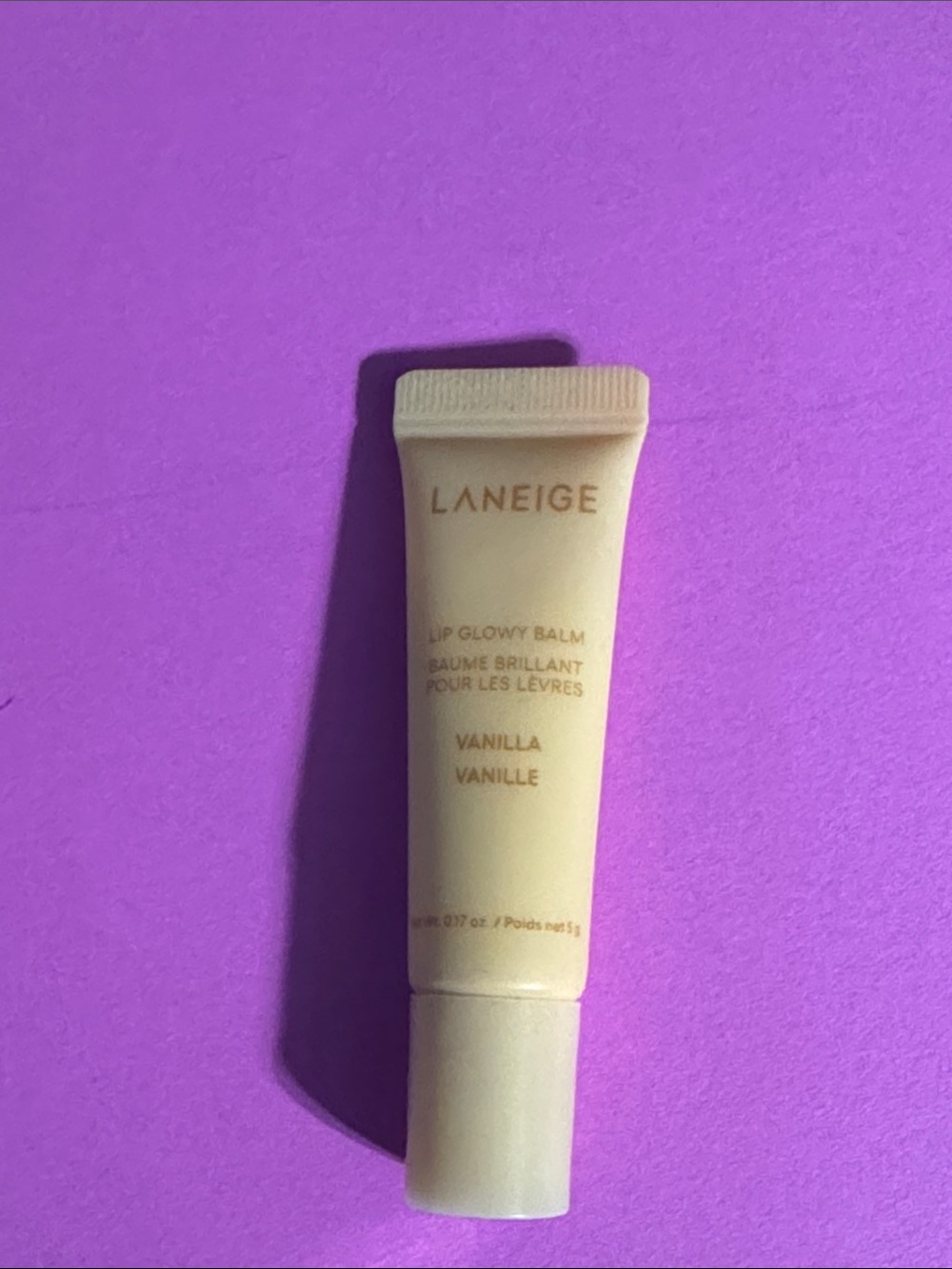 LANEIGE Vanilla Lip Glowy Balm - Cream Shade